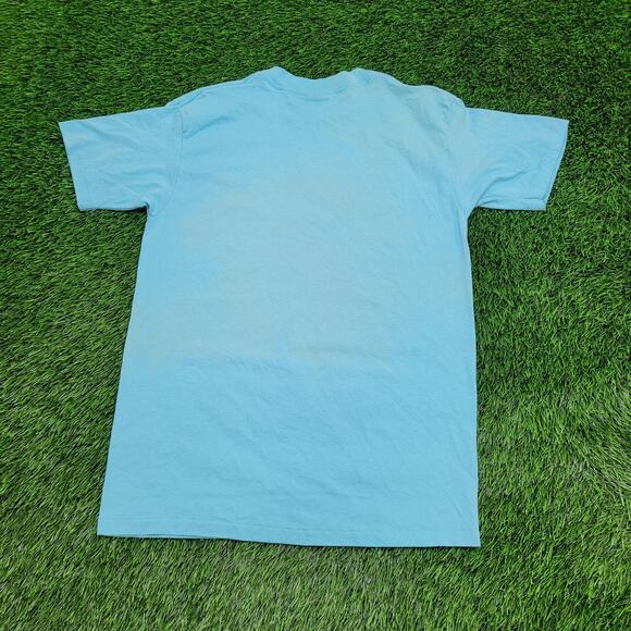 Vintage 80s Texas Armadillo Cowboy Shirt Medium 19x27 USA Made - Picture 9 of 12